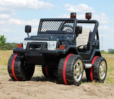 MEGA JEEP DRIFFTER EXCLUSIVE DLA 2 DZIECI, WOLNY START/ LAKIER. MIĘKKIE SIEDZENIE HP-011