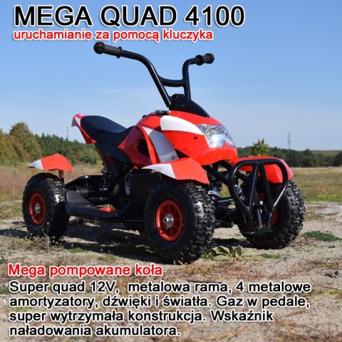 MEGA WIELKI QUAD, METALOWA KONSTRUKCJA, AMORTYZATORY/4100