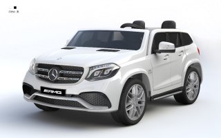 MERCEDES GLS 63, 4 SILNIKI, 2X12 V, MIĘKKIE KOŁA, MIĘKKIE SIEDZENIE, KLIMATYZACJA DLA 2 DZIECI/HL228