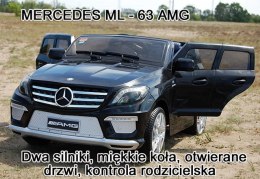 MERCEDES ML63 AMG DWA SILNIKI, OTWIERA DRZWI MOCNY/DMD168