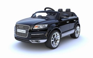 ORYGINALNE AUDI Q7 DWA SILNIKI, AMORTYZATORY PILOT, LICENCJA, 3 PRĘDKOŚCI