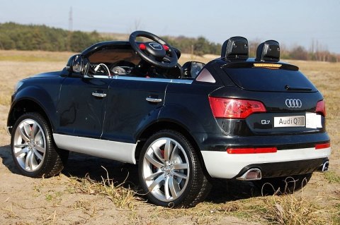 ORYGINALNE AUDI Q7 DWA SILNIKI, AMORTYZATORY PILOT, LICENCJA, 3 PRĘDKOŚCI