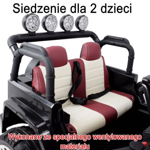 MEGA DWUOSOBOWY DZIP 4X4, WOLNY START, MIĘKKIE KOŁA, EXCLUSIVE/A999