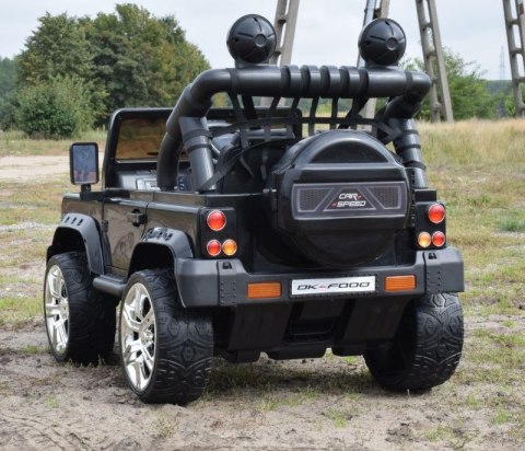 MEGA JEEP COURAGE 008/ 12 V AMORTYZATORY, MIĘKKIE SIEDZENIE SUPER MOC/DKF008