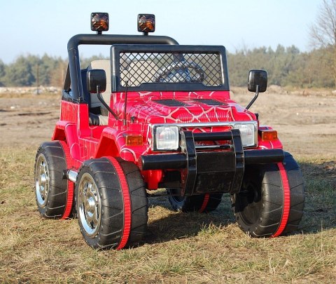 MEGA JEEP DRIFFTER EXCLUSIVE DLA 2 DZIECI, WOLNY START/ LAKIER. MIĘKKIE SIEDZENIE HP-011