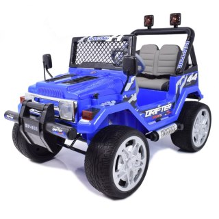 MEGA JEEP DRIFFTER EXCLUSIVE DLA 2 DZIECI, WOLNY START, MEGA KOŁA HP-011