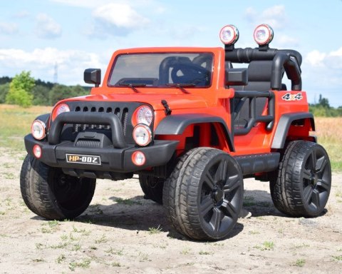 MEGA JEEP PERFECT 002 EXCLUSIVE, WOLNY START/ MIĘKKIE KOŁA HP-002