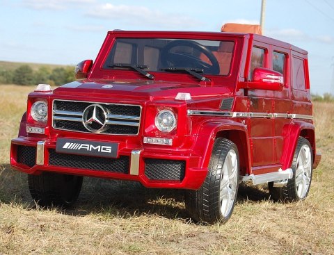 MERCEDES G63 AMG DWA SILNIKI, OTWIERA DRZWI MOCNY, MIĘKKIE KOŁA/HL168