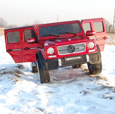 MERCEDES G65 AMG DWA SILNIKI, OTWIERA DRZWI, MOCNY MIĘKKIE KOŁA, LAKIER/G65