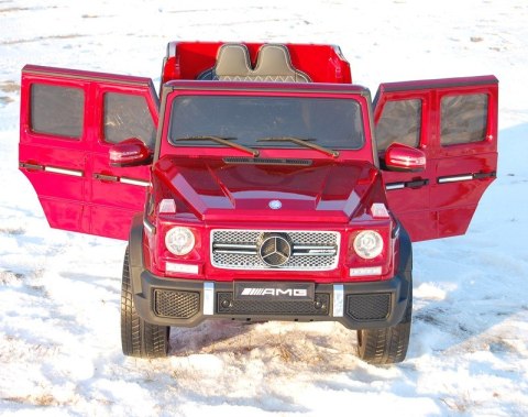 MERCEDES G65 AMG DWA SILNIKI, OTWIERA DRZWI, MOCNY MIĘKKIE KOŁA, LAKIER/G65