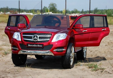 MERCEDES GLK 300 DWA SILNIKI, OTWIERA DRZWI, MIĘKKIE KOŁA I SIEDZENIE/GLK300