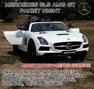 MERCEDES SLS AMG GT Z AMORTYZATORAMI PILOT, PAKIET NIGHT/SX-128