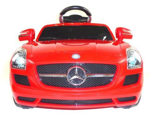 MERCEDES SLS AMG PILOT 2.4 GHZ, WOLNY START, HAMULEC, DWA SILNIKI, MIĘKKIE SIEDZENIE /QX-7997