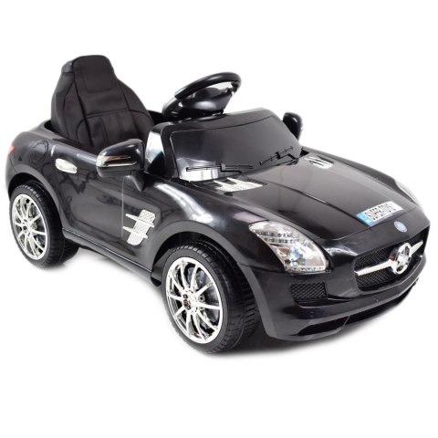 MERCEDES SLS AMG PILOT 2.4 GHZ, WOLNY START, HAMULEC, DWA SILNIKI, MIĘKKIE SIEDZENIE /QX-7997