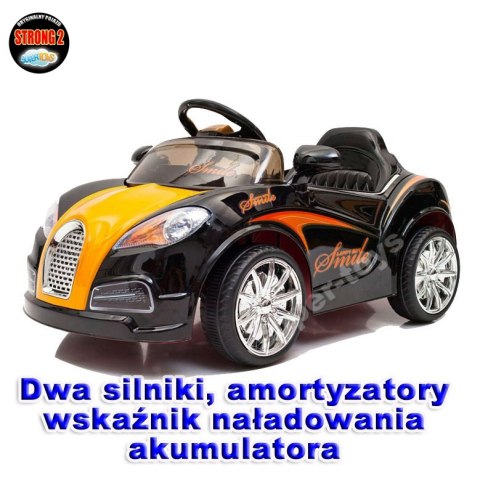 NAJNOWSZY ROADSTER SMILE, DWA SILNIKI, KLUCZYK,MIĘKKIE SIEDZENIE, MIĘKKIE KOŁA/HL938