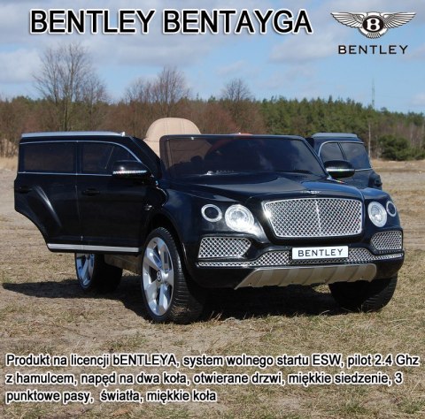 ORYGINALNY BENTLEY BENTAYGA WERSJA EXCLUSIVE, MIĘKKIE SIEDZENIE/2158