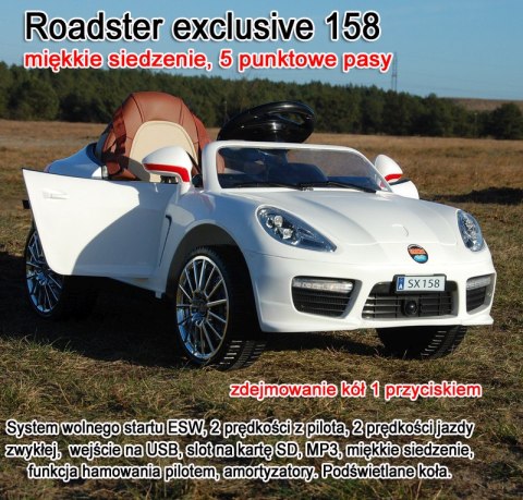 AUTO ROADSTER EXCLUSIVE Z ŚWIECĄCYMI KOŁAMI/SX158