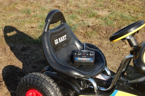 Gokart na akumulator sterowany pilotem pompowane koła /PB9788