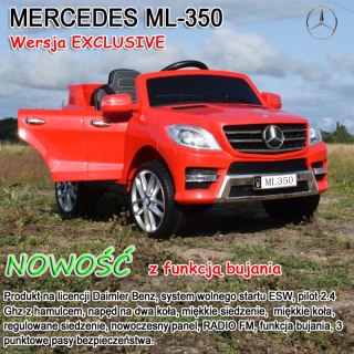 MERCEDES ML350 AMG TRZY SILNIKI, FUNKCJA BUJANIA,MIĘKKIE KOŁA, MIĘKKIE SIEDZENIE, MOCNY/ML350