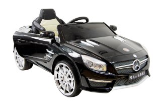 MERCEDES SL 63 AMG Z AMORTYZATORAMI, MIĘKKIE KOŁA, SIEDZENIE, HAMULEC, LAKIER/SL63