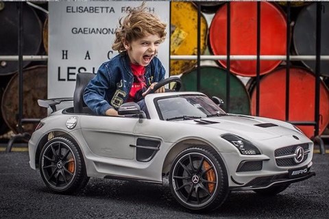 MERCEDES SLS AMG GT Z AMORTYZATORAMI PILOT, PAKIET NIGHT - MP4 /SX-128