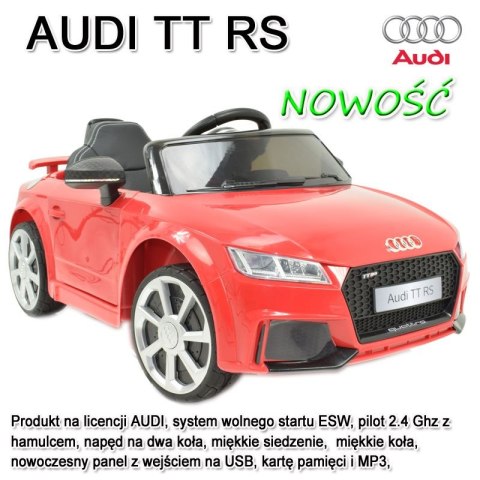 NAJNOWSZY ORYGINALNY AUDI TT RS NA LICENCJI MIĘKKIE SIEDZENIE SUPER JAKOŚĆ/1198