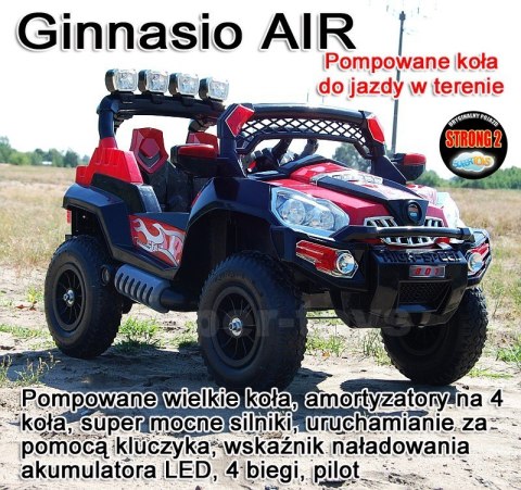 MASYWNY MEGA MOCNY SUV GINNASIO STRONG 2 POMPOWANE KOŁA KLUCZYK/801AIR