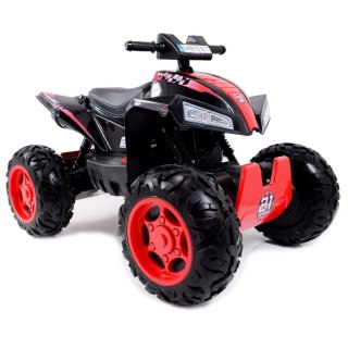 MEGA WIELKI QUAD Z NAPĘDEM 4X4, AMORTYZATORY, MIĘKKIE KOŁA,, BLUETOOTH/S2888