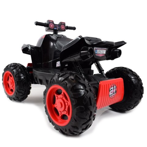 MEGA WIELKI QUAD Z NAPĘDEM 4X4, AMORTYZATORY, MIĘKKIE KOŁA,, BLUETOOTH/S2888