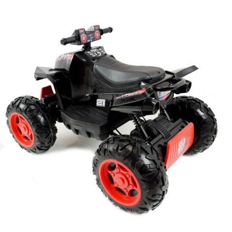 MEGA WIELKI QUAD Z NAPĘDEM 4X4, AMORTYZATORY, MIĘKKIE KOŁA,, BLUETOOTH/S2888