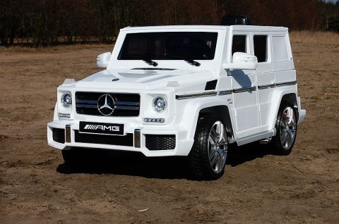 MERCEDES G63 AMG DWA SILNIKI, OTWIERA DRZWI MOCNY, MIĘKKIE KOŁA/HL168