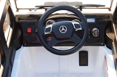 MERCEDES G63 AMG DWA SILNIKI, OTWIERA DRZWI MOCNY, MIĘKKIE KOŁA/HL168