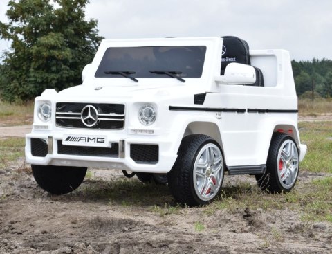 MERCEDES G65 AMG DWA SILNIKI,MIĘKKIE KOŁA, MIĘKKIE SIEDZENIE. MOCNY/LS528