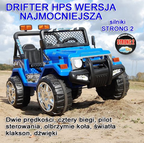 Olbrzymi terenowy Drifter 2 osobowy z pilotem,miękkie koła, 2,4 Ghz/ S-618