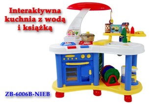 WIELKA INTERAKT KUCHNIA Z PRAWDZIWYM KRANEM/6006B-NIEB