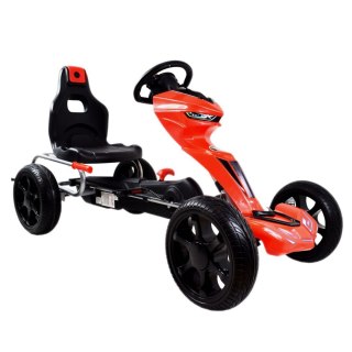 GOKART NA PEDAŁY 1502 CZERWONY