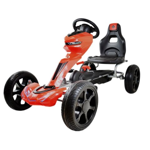 GOKART NA PEDAŁY 1502 CZERWONY