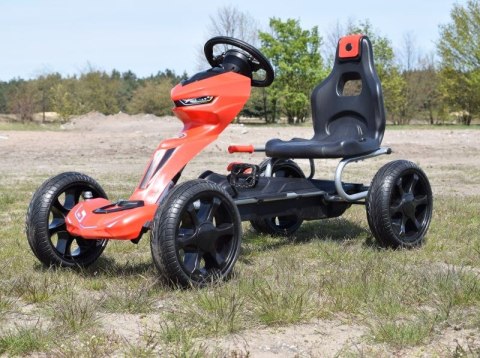 GOKART NA PEDAŁY 1502 CZERWONY