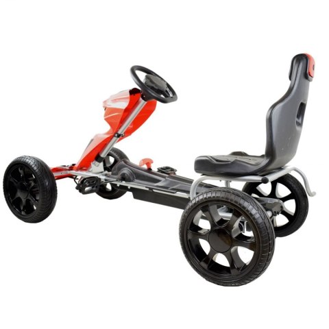 GOKART NA PEDAŁY 1502 CZERWONY