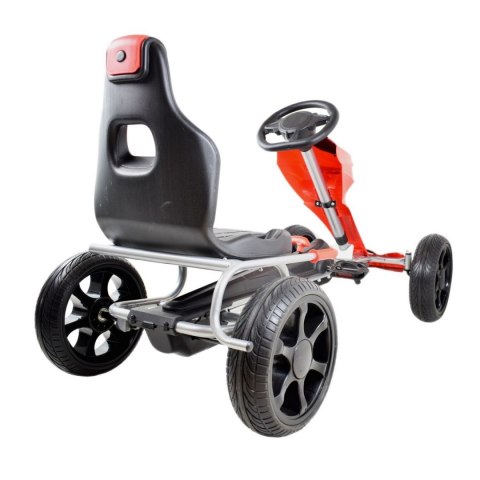 GOKART NA PEDAŁY 1502 CZERWONY