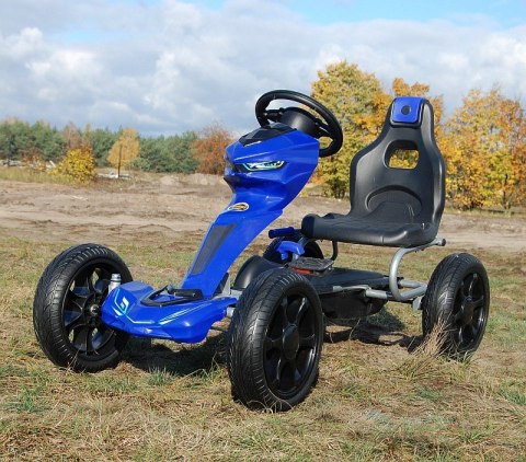 WIELKI GOKART, KOŁA EVA,OBCIĄŻENIE DO 60KG,HAMULEC