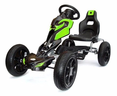 MEGA GOKART MIĘKKIE KOŁA EVA 5-12 lat, DO 60 KG/1504