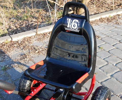 MEGA GOKART POMPOWANE KOŁA 5-12 lat, 138 cm/16-3