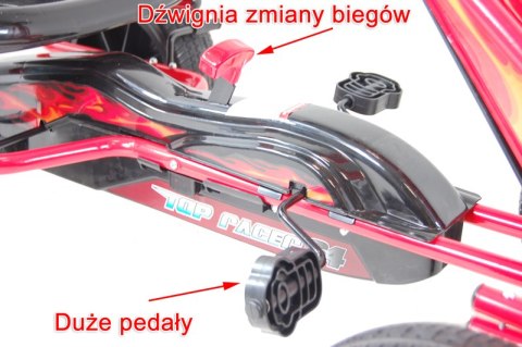 WIELKI GOKART 815 MIĘKKIE KOŁA EVA/815