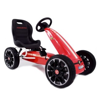 WIELKI LICENCJONOWANY GOKART FIAT ABARTH KOŁA EVA JAKOŚĆ /PB9388A