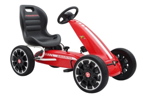 WIELKI LICENCJONOWANY GOKART FIAT ABARTH KOŁA EVA JAKOŚĆ /PB9388A