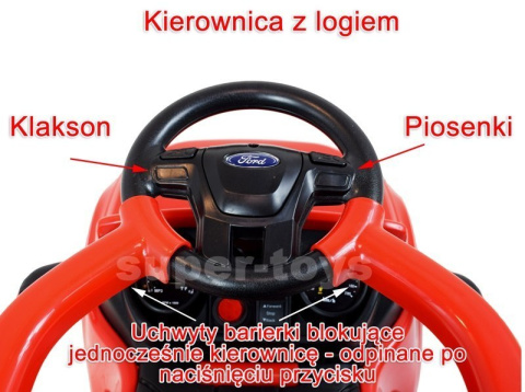 FORD RANGER JEŹDZIK, PCHACZ, KARMIDEŁKO,POJAZD NA AKUMULATOR, MIĘKKIE KOŁA, MIĘKKIE SIEDZENIE