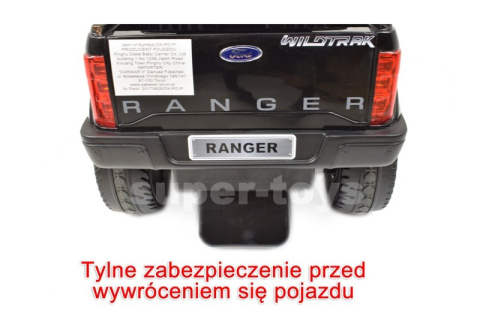 FORD RANGER LAKIEROWANY JEŹDZIK, PCHACZ, KARMIDEŁKO,POJAZD NA AKUMULATOR, MIĘKKIE KOŁA, MIĘKKIE SIEDZENIE