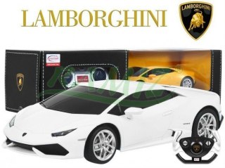 Autko R/C Lamborgihini HURACAN LP610-4 Biały 1:24 RASTAR