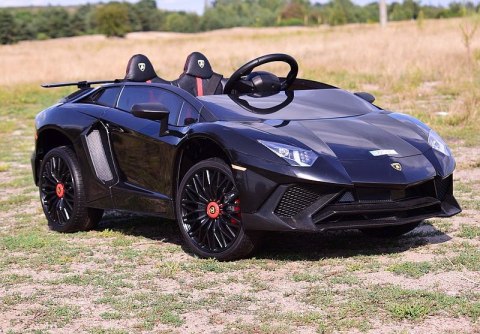 ORYGINALNE LAMBORGHINI AVENTADOR PEŁNA OPCJA, MIĘKKIE KOŁA, MIĘKKIE SIEDZENIE/BDM0913